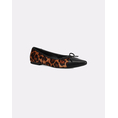 Product MIGATO MATTE SHOES/LEOPARD WITH DECOR. BOW BLACK thumbnail image