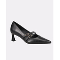 Product MIGATO MATTE SHOES WITH DECOR. STRAPS BLACK thumbnail image