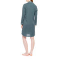 Product PINK LABEL NIGHTGOWN BUTTONED GREEN FOREST STRIPES thumbnail image