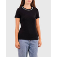Product MOLLY BRACKEN LADIES KNITTED TEE thumbnail image