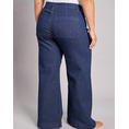 Product PARABITA Παντελόνι Τζιν wide leg blue με ραφές thumbnail image