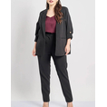 Product PARABITA Crepe jacket with rolled sleeves thumbnail image
