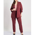 Product PARABITA Crepe jacket with rolled sleeves thumbnail image