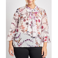 Product PARABITA Μπλούζα chiffon με γραβάτα εμπριμέ thumbnail image