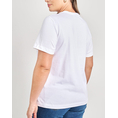 Product PARABITA T-shirt βαμβακερό με στάμπα γραμματόσημο φλοράλ thumbnail image