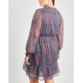 Product PARABITA Μίνι φόρεμα chiffon boho εμπριμέ με λεπτομέρεια παγιέτες thumbnail image