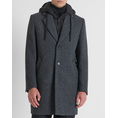 Product ANTONY MORATO MMCO00902FA550121 MIN OF 4 COAT REGULAR FIT IN WOOL VISCOSE BLEND FABRIC WITH DETACHABLE PART IN TECHNO FABRIC WITH ECOPADDING ΠΑΛΤΟ ΑΝΔΡΙΚΟ thumbnail image