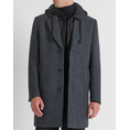 Product ANTONY MORATO MMCO00902FA550121 MIN OF 4 COAT REGULAR FIT IN WOOL VISCOSE BLEND FABRIC WITH DETACHABLE PART IN TECHNO FABRIC WITH ECOPADDING ΠΑΛΤΟ ΑΝΔΡΙΚΟ thumbnail image