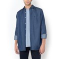 Product THE BOSTONIANS ΠΟΥΚΑΜΙΣΟ DENIM REGULAR FIT Plain DENIM Button-down Regular Fit thumbnail image