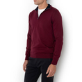 Product THE BOSTONIANS ΠΛΕΚΤΟ ΒΑΜΒΑΚΕΡΟ HALF-ZIP REGULAR FIT thumbnail image