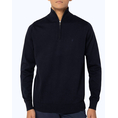 Product THE BOSTONIANS ΠΛΕΚΤΟ ΒΑΜΒΑΚΕΡΟ HALF-ZIP REGULAR FIT thumbnail image