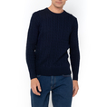 Product THE BOSTONIANS COTTON CABLE KNIT REGULAR CREWNECK thumbnail image