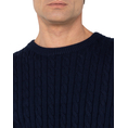 Product THE BOSTONIANS COTTON CABLE KNIT REGULAR CREWNECK thumbnail image
