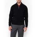 Product THE BOSTONIANS ΠΛΕΚΤΟ ΒΑΜΒΑΚΕΡΟ HALF-ZIP REGULAR FIT thumbnail image