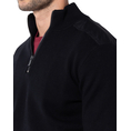 Product THE BOSTONIANS ΠΛΕΚΤΟ ΒΑΜΒΑΚΕΡΟ HALF-ZIP REGULAR FIT thumbnail image