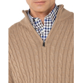 Product THE BOSTONIANS KNITTED COTTON HALF-ZIP REGULAR FIT thumbnail image