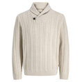 Product JACK&JONES JPRBLUSEAN KNIT CABLE SHAWL NECK thumbnail image