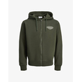 Product JACK&JONES JJMAKOTO SWEAT ZIP HOOD PLS thumbnail image
