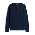 Product TOMMY JEANS TJM SLIM WAFFLE SCRIPT HENLEY thumbnail image
