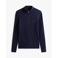 Product TOMMY HILFIGER CLASSIC COTTON CABLE ZIP MOCK thumbnail image