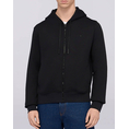 Product TRUSARDI SWEAT-FELPA CON ZIP E CAPPUCCIO IN JERSEY DIAGONALE CON RICAMO PUNTO CUORE thumbnail image