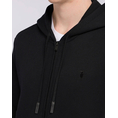 Product TRUSARDI SWEAT-FELPA CON ZIP E CAPPUCCIO IN JERSEY DIAGONALE CON RICAMO PUNTO CUORE thumbnail image