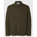 Product SELECTED SLHTRAVIS TWILL OVERSHIRT LS NOOS thumbnail image