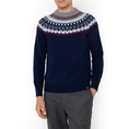 Product THE BOSTONIANS KNITTED JAQUARD CREWNECK REGULAR FIT thumbnail image