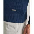 Product NAVY&GREEN KNITTED COTTON JACKET WITH ZIPPER thumbnail image