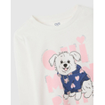 Product OVS TSH LS PRINT4-5COL STRASS thumbnail image