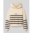 Product CALVIN KLEIN JEANS CK LOGO BOXY FIT STRIPES HOODIE thumbnail image