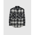 Product OVS SHIRT FLANELLA CHECK B/W thumbnail image