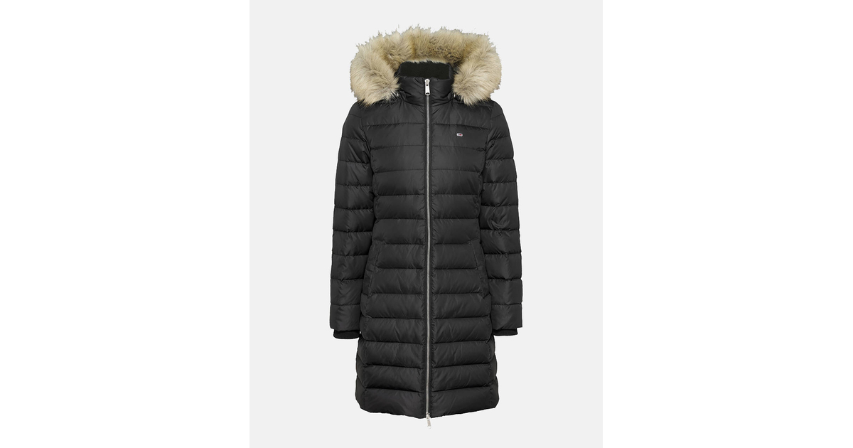 TOMMY JEANS TJW ESSENTIAL HOODED DOWN COAT