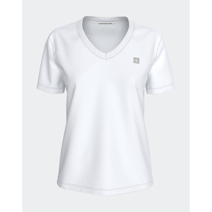 Product CALVIN KLEIN CK EMBRO BADGE V-NECK TEE base image