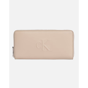 Product CALVIN KLEIN SCULPTED ZIP AROUND WALLET (Διαστάσεις: 19 x 2 x 9εκ.) base image