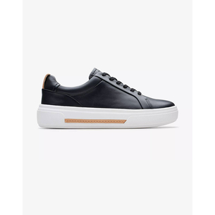 Product CLARKS Hollyhock Walk Black Leather base image