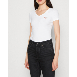 Product GUESS MINI TRIANGLE TEE T-SHIRT WOMEN base image