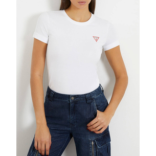 Product GUESS SS CN MINI TRIANGLE TEE WOMEN base image