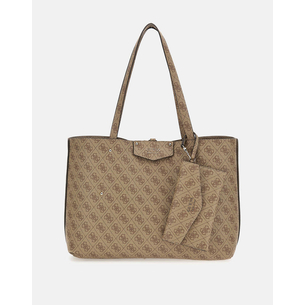 Product GUESS ECO BRENTON TOTE WOMEN'S BAG (Dimensions: 36 x 27 x 13 cm.) base image