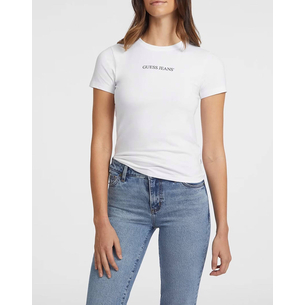 Product GUESS JEANS GJ SS CN SLIM LOGO PRINT TEE WOMEN'S T-SHIRT base image