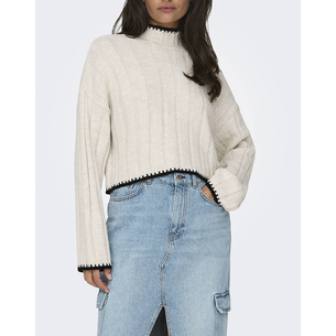 Product ONLY ONLCHICK STITCH LS HIGHNECK KNT NOOS base image