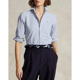 Product RALPH LAUREN LS CRLTE ST-LONG SLEEVE-BUTTON FRONT SHIRT base image