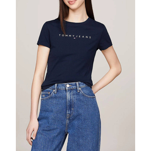 Product TOMMY JEANS TJW SLIM LINEAR TEE EXT base image