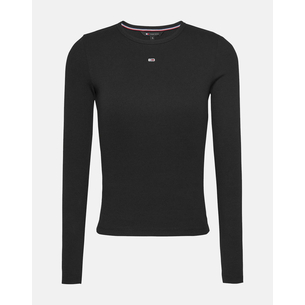 Product TOMMY JEANS TJW SLIM ESSENTIAL RIB LS base image
