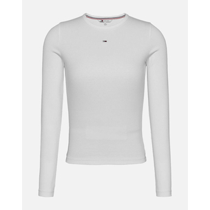 Product TOMMY JEANS TJW SLIM ESSENTIAL RIB LS base image