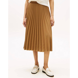 Product TOMMY HILFIGER FLUID PLEATED PULL ON MIDI SKIRT base image