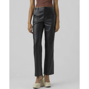 Product VERO MODA VMOLYMPIAZAMIRA MW STRAIGHT PL PANT NOOS base image