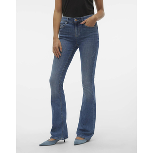Product VERO MODA VMFLASH MR FLARED JEANS LI347 GA NOOS base image