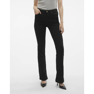 Product VERO MODA VMFLASH MR FLARED JEANS LI140 GA NOOS base image