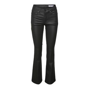 Product VERO MODA VMFLASH MR FLARED COATED PANTS NOOS base image